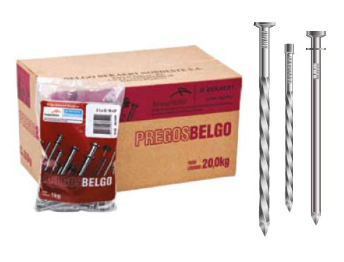 Pregos Polidos e Galvanizados