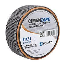 Fita Telada Fabricada em Fibra de Vidro Autoadesiva, Resistente à Alcalinidade Presente no Sistema