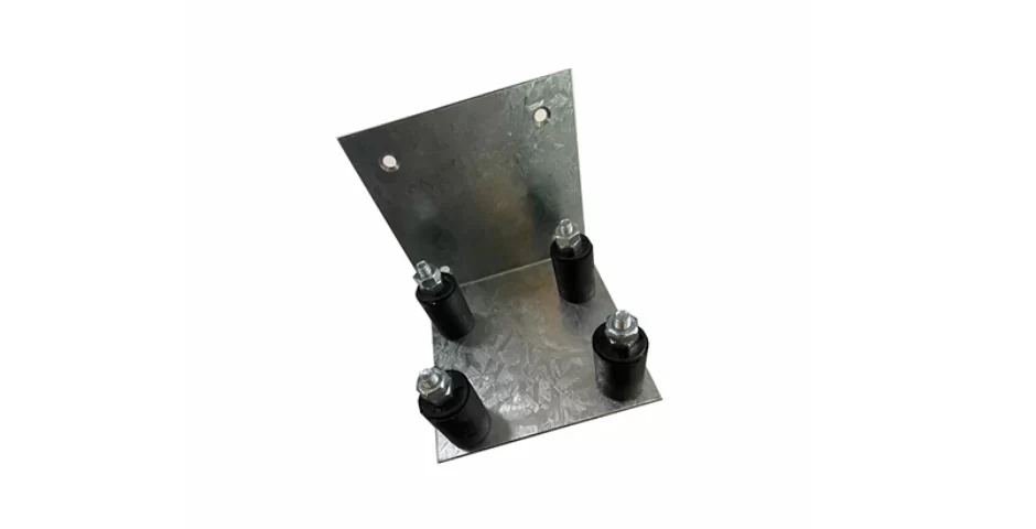 guia portão zincado nylon