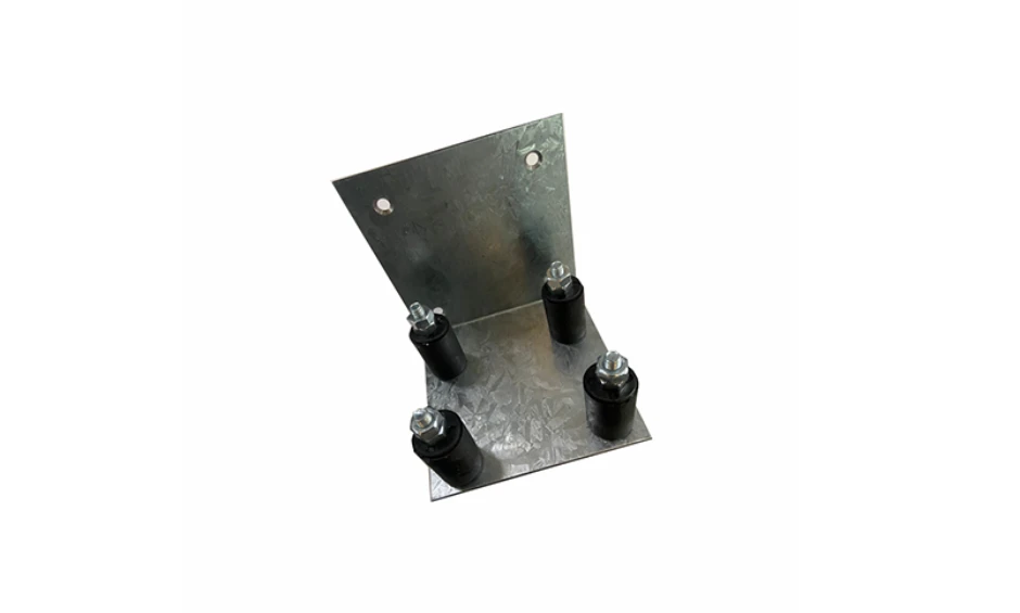 guia portão zincado nylon