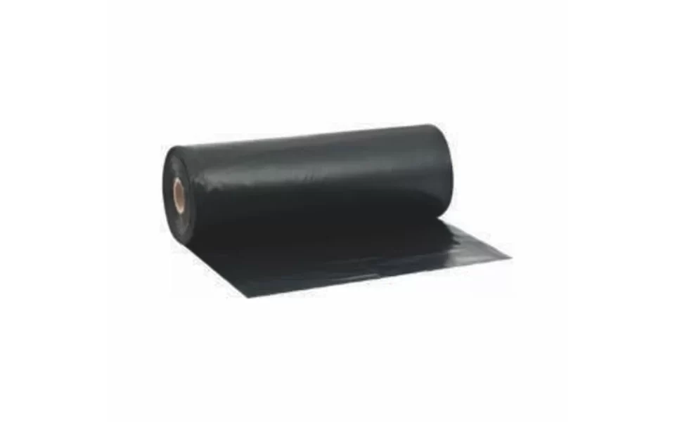 lona plástica preta